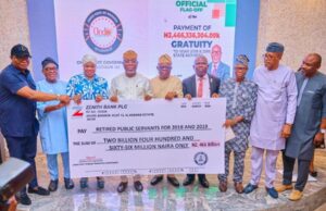 Ondo State Governor begins N2.4 billion gratuity pay-out to 733 retirees