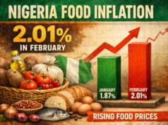 Nigeria’s inflation eases to 15.06% in February as food prices continue upward climb