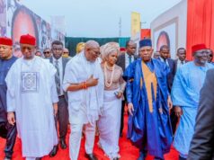 VP Shettima conveys President Tinubu’s condolences, as Governor Oborevwori, dignitaries honour Tony Elumelu’s late father-in-law in Delta