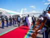 President Tinubu arrives in Kigali to join other Heads of State and Government for the Africa CEO Forum