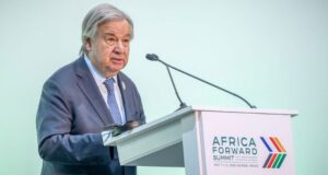 UN Chief Guterres slams global system ”designed without Africa” in speech to Africa Forward summit in Nairobi