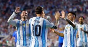 Argentina reclaim top spot in the FIFA/Coca-Cola Men’s World Ranking, Nigeria at 26th spot