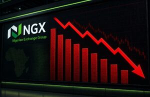 Nigeria stocks extend decline as bank shares weigh; Naira posts fourth straight daily loss