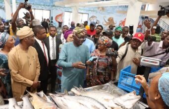 Lagos Governor Sanwo-Olu inaugurates Mid-Level Agro-Produce Hub in Agege, the third in the series