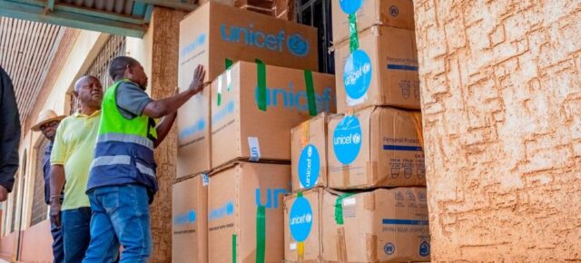 UNICEF delivers supplies to fight the Ebola outbreak in Bukavu in the eastern DR Congo