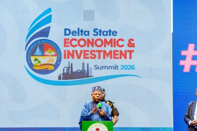 Vice President, Senator Kashim Shettima at Delta Economic Summit